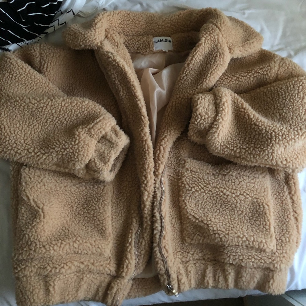 Tan Puffy Jacket